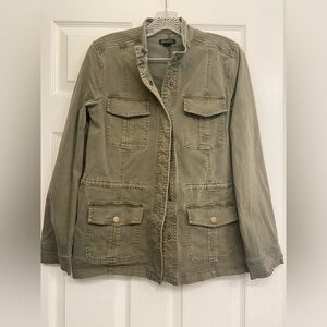 Lucky Brand olive green utility jacket size M